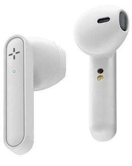 TECNOSHOP Auricolari in-ear Cellular Line Ploos bluetooth comandi touch bianco